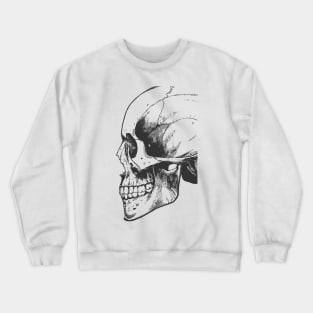 Skull Art • Large Print • Goth Art Crewneck Sweatshirt